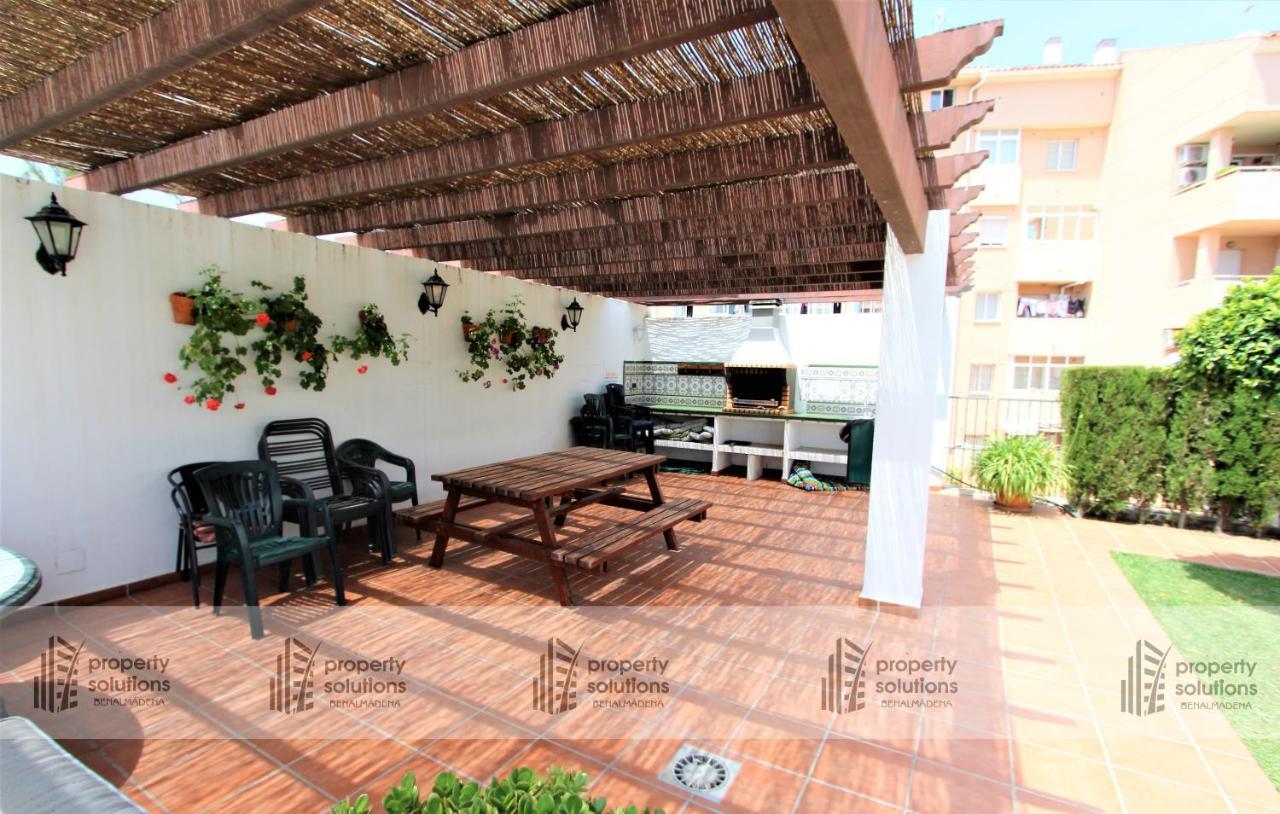 Pueblo Del Parque 2 - Soleada Terraza Con Jardin - Piscina Y Playa Apartment เบนัลมาเดนา ภายนอก รูปภาพ