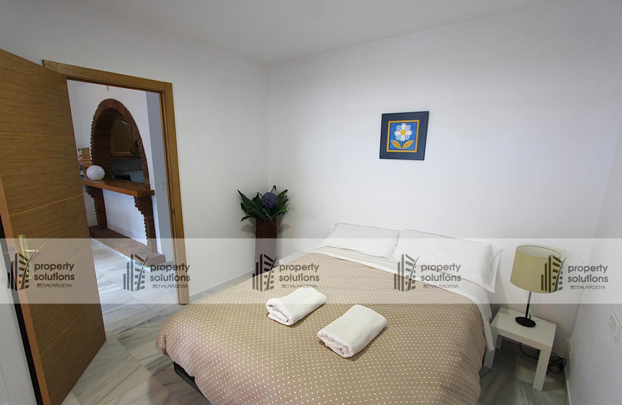 Pueblo Del Parque 2 - Soleada Terraza Con Jardin - Piscina Y Playa Apartment เบนัลมาเดนา ภายนอก รูปภาพ